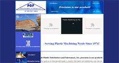 Desktop Screenshot of plasticdistributors.com